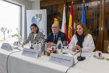 De izda. a dcha.: María Andrés, Juan José Sota y Dolores Gallardo (Foto: Miguel López)