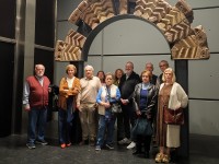 Los periodistas sénior han visitado la actual ubicación del MUPAC antes de su traslado a Puertochico