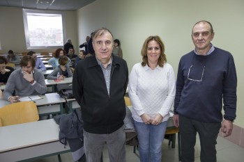 Del Barrio, Dolores Gallardo y Borragán, de izda. a dcha. (Foto: Roberto Ruiz)