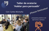 Taller 'Hablar para persuadir: mejora tus habilidades de comunicación'