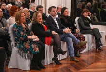 Dolores Gallardo, Isabel Urrutia, Daniel Portilla, Noemí Méndez y Carmen Sollet. (Foto: Nacho Cubero) 