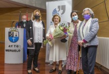 Dolores Gallardo, Carmen Asín y familia. Foto: Roberto Ruiz