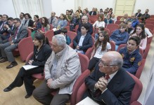 Asistentes a la entrega de premios del concurso "Te veo, me ves" (Foto: ROBERTO RUIZ)