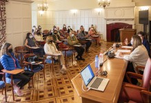 Inauguración del curso en la UIMP (Foto: Silvia Bouzo)